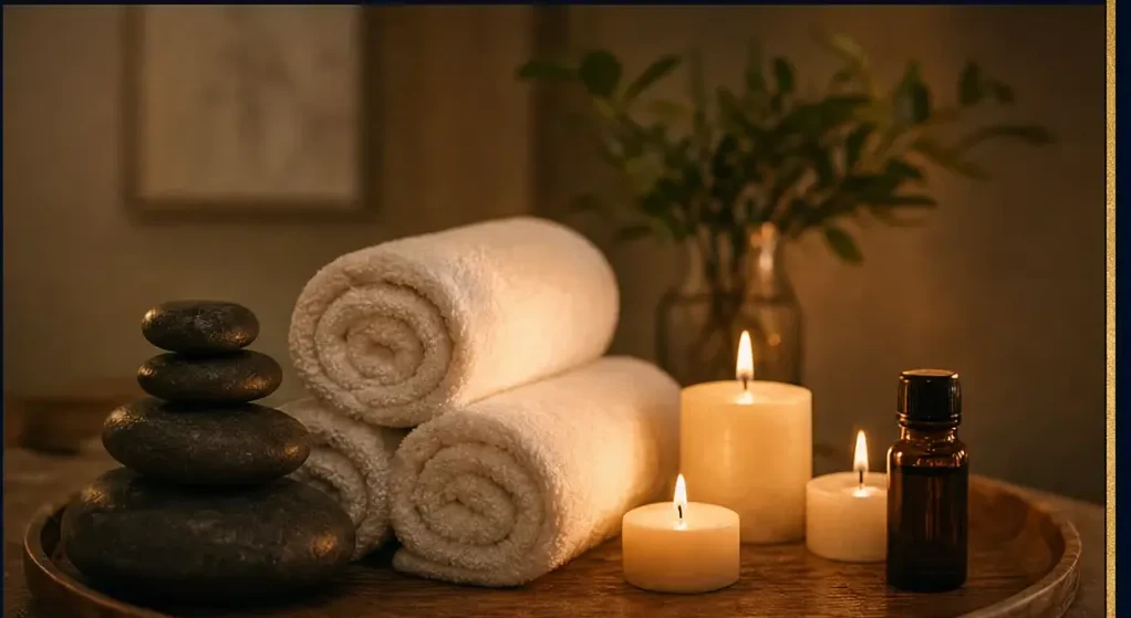 Concierge and lifestyle management — spa candles and wellness